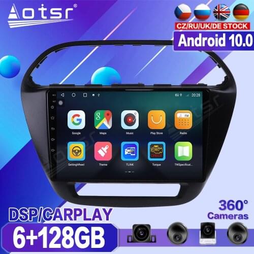 6+128G For TATA TIAGO Car Multimedia Player Recorder Stereo Android 10 Radio Audio Video GPS Navigation Head Unit No 2 Din 2din