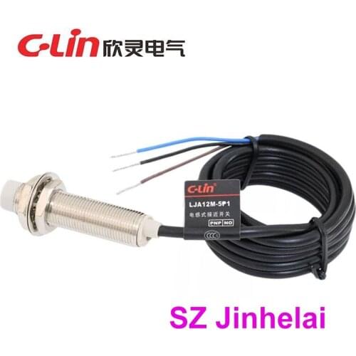 C-Lin LJA12M-5P1 LJA12M-5P2 Authentic original Proximity switch PNP DC6-36V 1.5M
