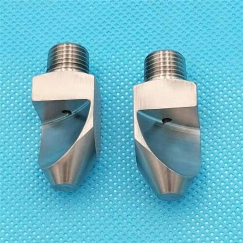 Stainless steel Deflector narrow angle flat fan spray nozzle,High impact vee jet spoon deflector fan nozzle,cleaning nozzle