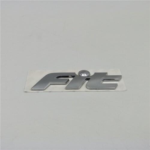 For Honda Fit Jazz Rear Tailgate Emblems Tail Logo Sign