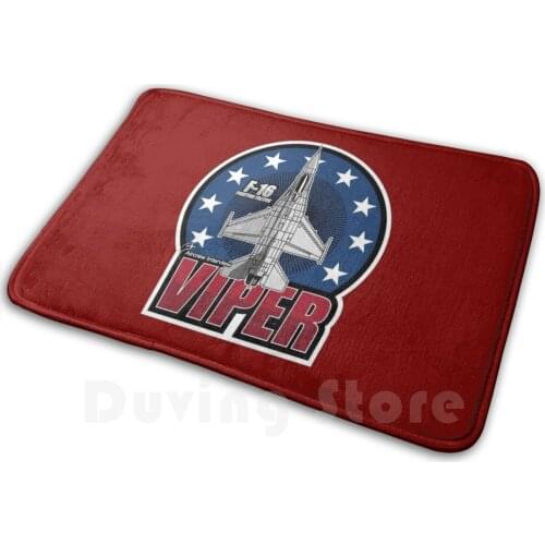 F-16 Viper Carpet Mat Rug Cushion F16 F 16 Viper F 16 Fighting Falcon F 16 Fighter F 16 Viper Pilot F 16 Viper Patches F