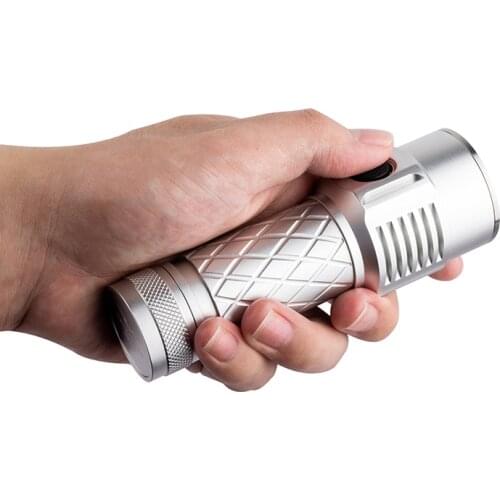 Haikelite hk4s 4x sst20 4000lm 650m with uril UI ultra bright remote EDC latarka type-C USB akumpulator 26800 21700 26650