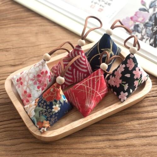 Chinese zongzi sachet embroidered DIY zongzi shape osmanthus lavender wormwood Chinese medicine sachet, three prices together