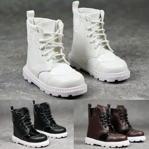 M1044 children handmade toy 1/3 1/4 uncle Doll Accessories BJD/SD doll shoes Textured lace stitching casual shoes 1pair