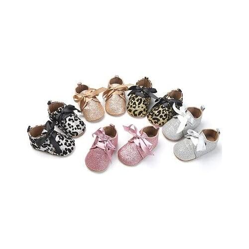 First Walkers Baby Toddler infant boy Girl Soft Sole fashion prewalker Crib Shoes 0-18 Months