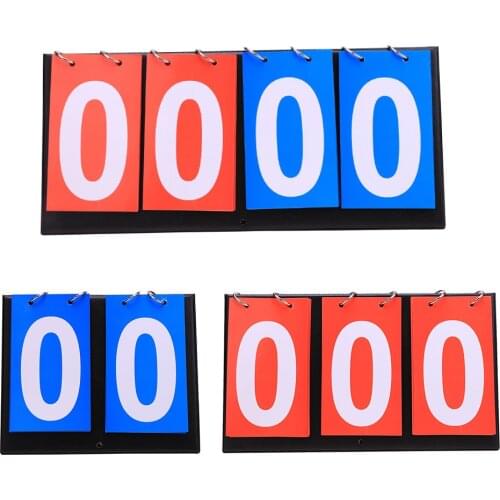 Basketball Referee Coach Score Board Soccer Volleyball Sports Digit Scoreboard for Indoor Exercise Sport Ornaments