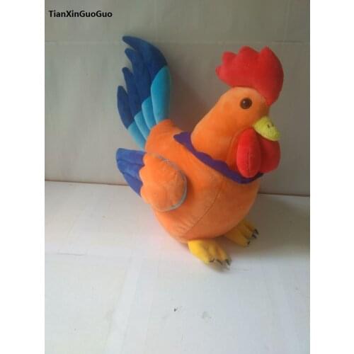 About 35x30cm cartoon cock chick plush toy soft doll throw pillow birthday gift b2080