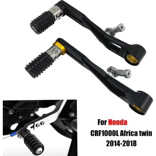 For Honda CRF1000L Africa twin 2014-18 Motorcycle Adjustable Folding Shifter Pedal Lever CRF1000L Gear Shift Lever Shifter Pedal