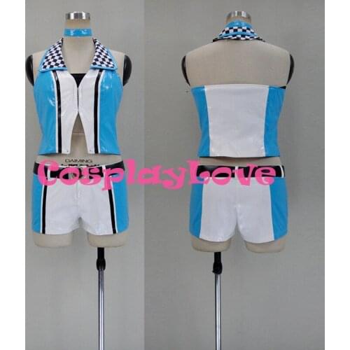 Custom Made Japanese Anime Love Live! LoveLive! SR Eli Ayase Awaken Racing Cosplay Costume Christmas Halloween