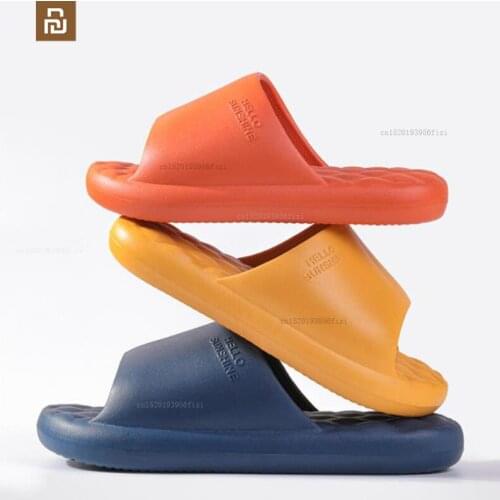 Xiaomi slippers outdoor flip flops bathroom bath family adult couple soft EVA youpin slippers
