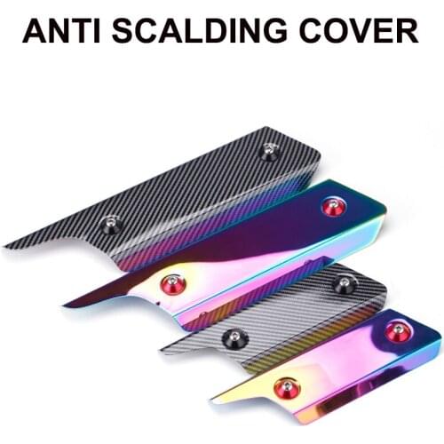 Univesal Modofied Motorcycle Exhaust Pipe Escape Muffler Heat Shield Cover Protector Heat Shield Anti-Scalding For NAMX PCX125