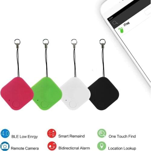 Mini Waterproof Bluetooth-compatible Anti-lost GPS Tracking Device Remote Contorl Auto Car Pets Kids Motorcycle Tracker Locator