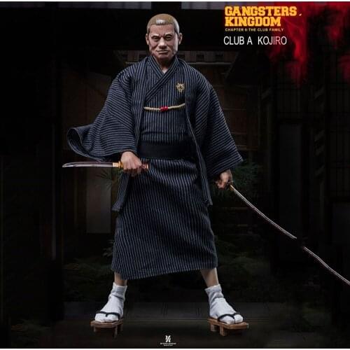In Stock DAMTOYS GK021 1/6 Scale Collectible Gangsters Kingdom Club A KOJIRO Kitano Takeshi Action Figure Model for Fans Gifts