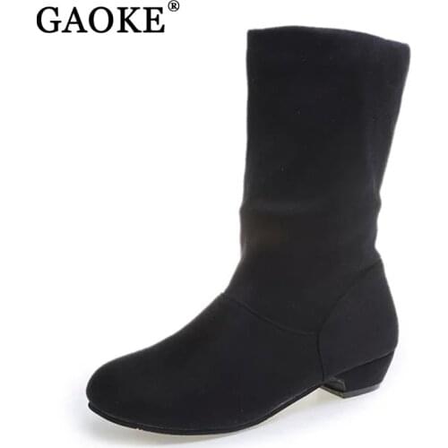 GAOKE 2021 autumn winter women boots scrub womens martin boots shoes fashion ankle boots comfortable women shoes free shipping