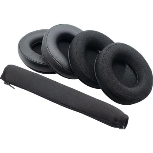 1 Pair Protein Leather Earpads Soft Foam Ear Cushion Case Replacement For Edifier W800BT Headphones