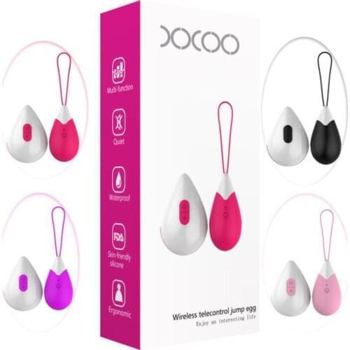 10 Speed Wireless Remote Control Vibrating egg Vibrator Kegel Balls Vagina Tight Exercise Ben wa ball Adult Sex Toys for Women