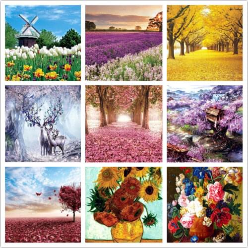 1000Pcs Jigsaw Puzzle Mini Puzzle Scenery Picture Landscape Puzzlesfor Children Bedroom Decoration Stickers Educational Toys