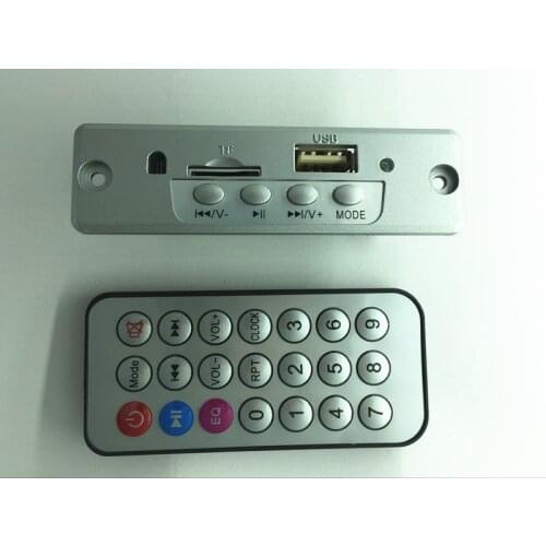 5V Radio Bluetooth remote control MP3 Decoder Board Wireless Audio Decoding Module SD Card Slot USB FM communicate YA330-SZ