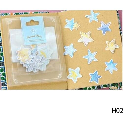 Kawaii 70Pcs/Set DIY Scrapbook Stickers Cute Heart and Animals Paper Stickers Kids Student Diary Decor Journal Label Stickers