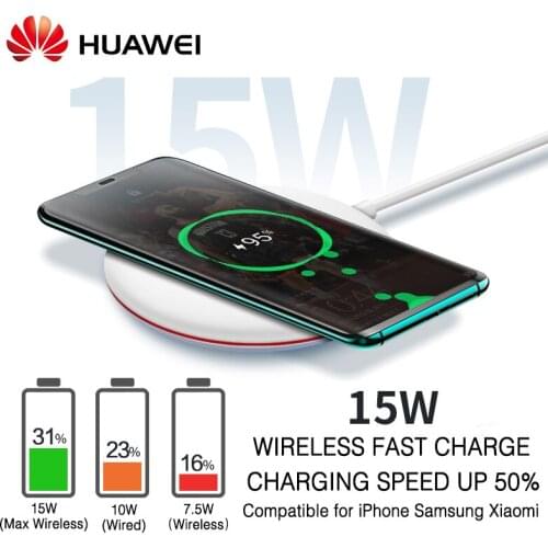Huawei Wireless Charger 15W CP60 Quick Charge For Huawei Mate 20 Pro iPhone X Samsung S9