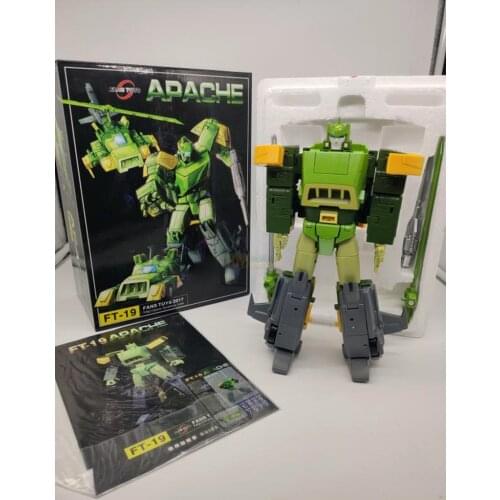 A Small Amount Transformation FansToys FT-19 Apache Springer Reissue Three Change Warrior Reprint Action Figure