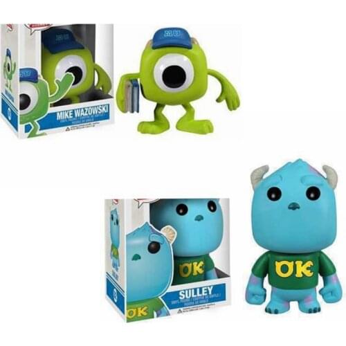 Monsters University Mike Wazowski 61# Sulley 623 Figure Collection 10cm Limited Edition Model Toys for Children Christmas Gift