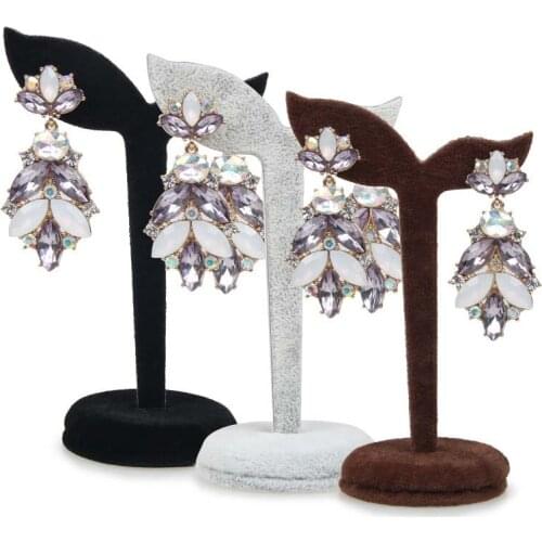 Earrings Display Rack Organizer Jewelry Stand Holder Tray