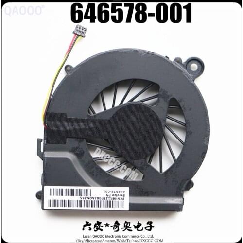 646578-001 Original For HP CQ42 G4 G42 CQ62 G62 G6-1000 G6-1156 G6-1110TX G7-1000 TPN-Q68C TPN-Q72C TPN-Q73C CPU Cooling Fan