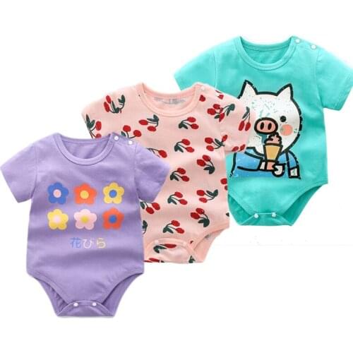 Lemurpapa Jerry Summer Bodysuits For Babies