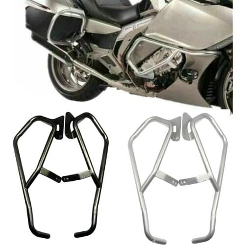 Motorcycle Front Engine Crash Bar Guard Protection For BMW K1600GTL 2011 2012 2013 2014 Black Silver