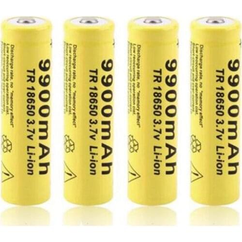 Dolidada 2021 TR 18650 batera 3,7 V 9900 mAh batera recargable de Li-Ion para linterna LED Caliente Nueva de Alta Calidad
