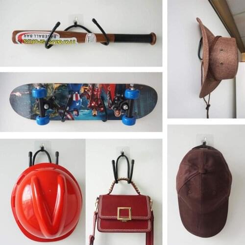 Cowboy Hat Rack , Hat Holder , Hat Organizer, Hat Wall Mount display , Hat bracket Hook, Hat Hangers, - No drilling, No installa