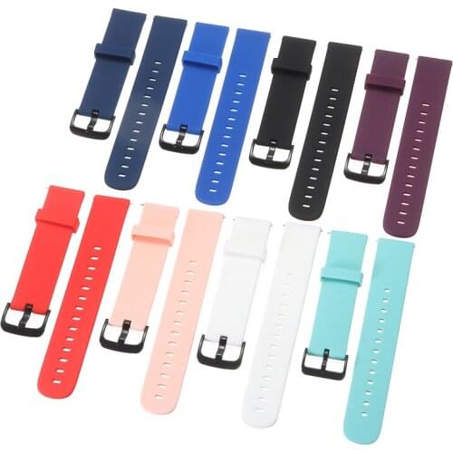 Silicone Band Strap For Huami Amazfit Bip Youth Smart Watch Replacement Strap Men Women Adjustable Leisure Sport Watchband