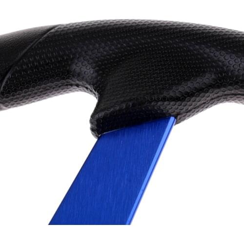 3/4inch Shaft Boat Steering Wheel 4 Spoke For Marine Yacht, Black Grip