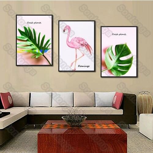 Light Luxury Abstract Simple Style Modern Decorative Painting Plant Porch Living Room Corridor Study Room Hotel