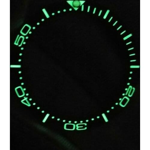 38mm Super Luminous Watch Bezel Ring Insert Fits for Automatic Watch
