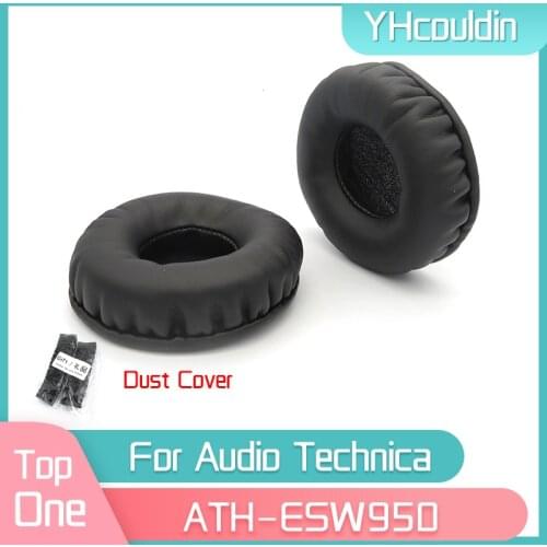 YHcouldin Earpads For Audio Technica ATH-ESW950 ATH ESW950 Headphone Ear Pad Replacement Headset Ear Cushions