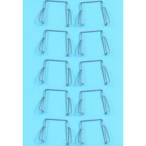 10PCS Metal Replacement Strap Clamps Belt Clips For Sennheiser Bodypack G1 G2 G3 EW100 EW300 EW500 Wireless Microphone System