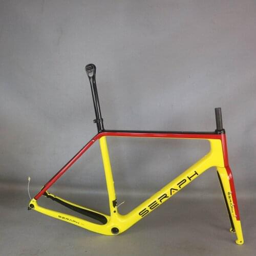2022 custom paint Gravel Bike For Toray Full Carbon Fiber Gravel Bike Frame Bicycle SERAPH paint