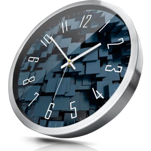 3d Large Wall Clock Living Room Creative Modern Kitchen Silent Wall Watch Mechanism Bathroom Clock Loft Reloj Cucu Decor SC317