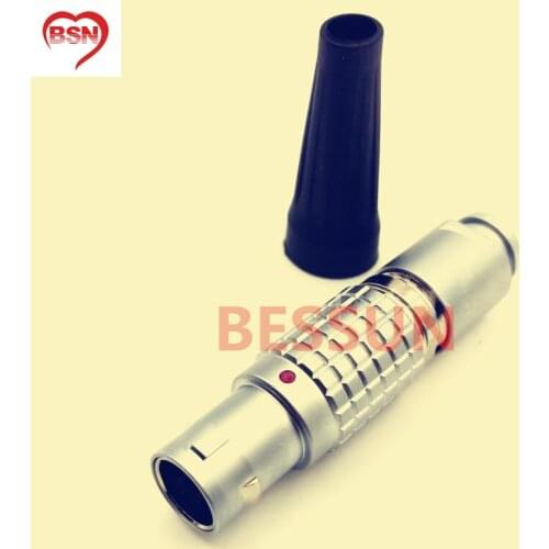 LEMO 5pin connector plug, FGG.1B.305, LEMO connector 1B 5pin PLUG, medical LEMO 5 pin connector