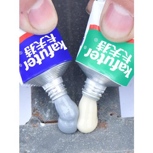 65g Kafuter A+B Metal Repairing Adhesive Super Glue Iron Steel Auto Radiator Water Tank Special leakage Plugging Welding Glue
