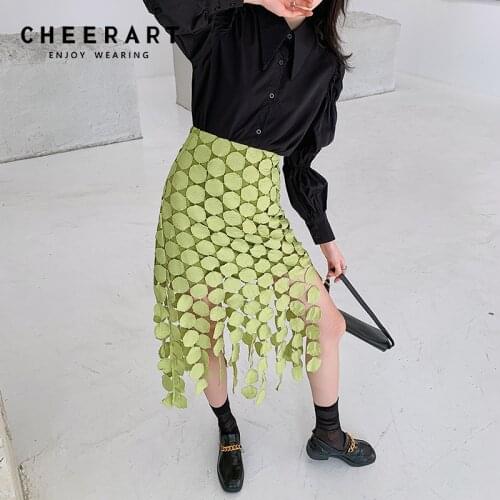 Женские юбки с высокой талией Cheerart China At AliExpress
