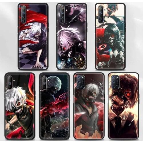 Anime Manga tokyo ghouls CellPhone Cover For Realme GT 8 7 6 Q2 Pro V15 V13 X50 5G C25 C21 C20 C15 C11 C3 7i Q2i Case Shell Capa