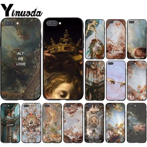 Yinuoda palace of versailles The Creation of Adam Art Phone Case for Huawei Honor 8A 8X 9 10 20 Lite Honor 7A 7C Honor10i