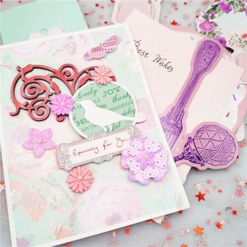 Spray Shape Vines Metal Cutting Dies Embossing Stencil Template Decoration Scrapbooking Album Stamp Handicrafts