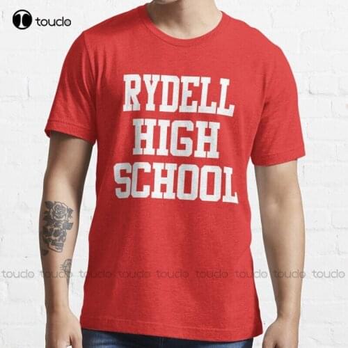New Grease - Rydell High School T-Shirt Cotton Tee Shirt S-5Xl T Shirt mexican shirts for women Unisex