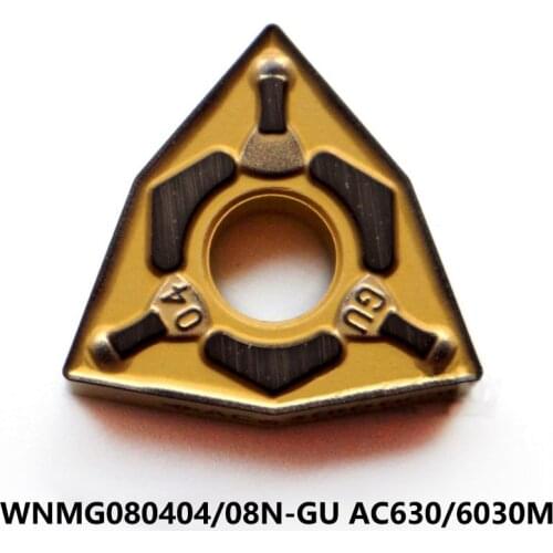 Original WNMG 080404 080408 WNMG080404N-GU WNMG080408N-GU AC630M AC6030M Carbide Inserts Turning Tool Lathe Cutter Tools CNC