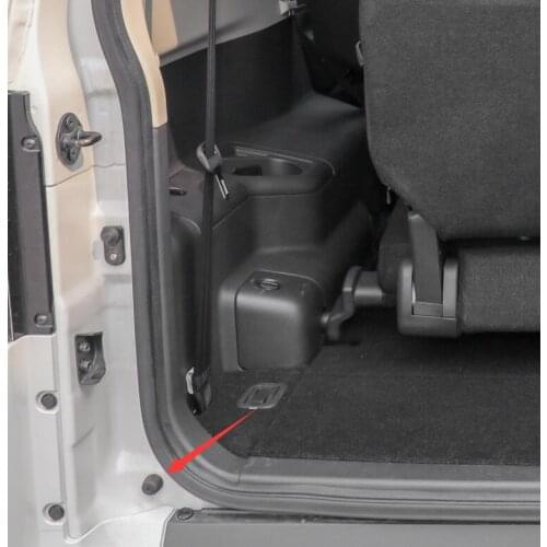 Mitsubishi pajero V73V77V93V97V87 tail door/back door frame buffer avoidance under colloidal particles MB270607