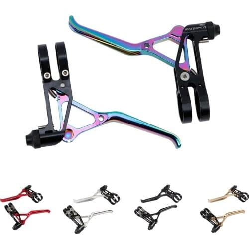 Litepro 64g Ultralight MTB Bicycle Brake Lever for BMX Bike Ultimate Extralites Line Brake Handle CNC 3 Colorsfor brompton
